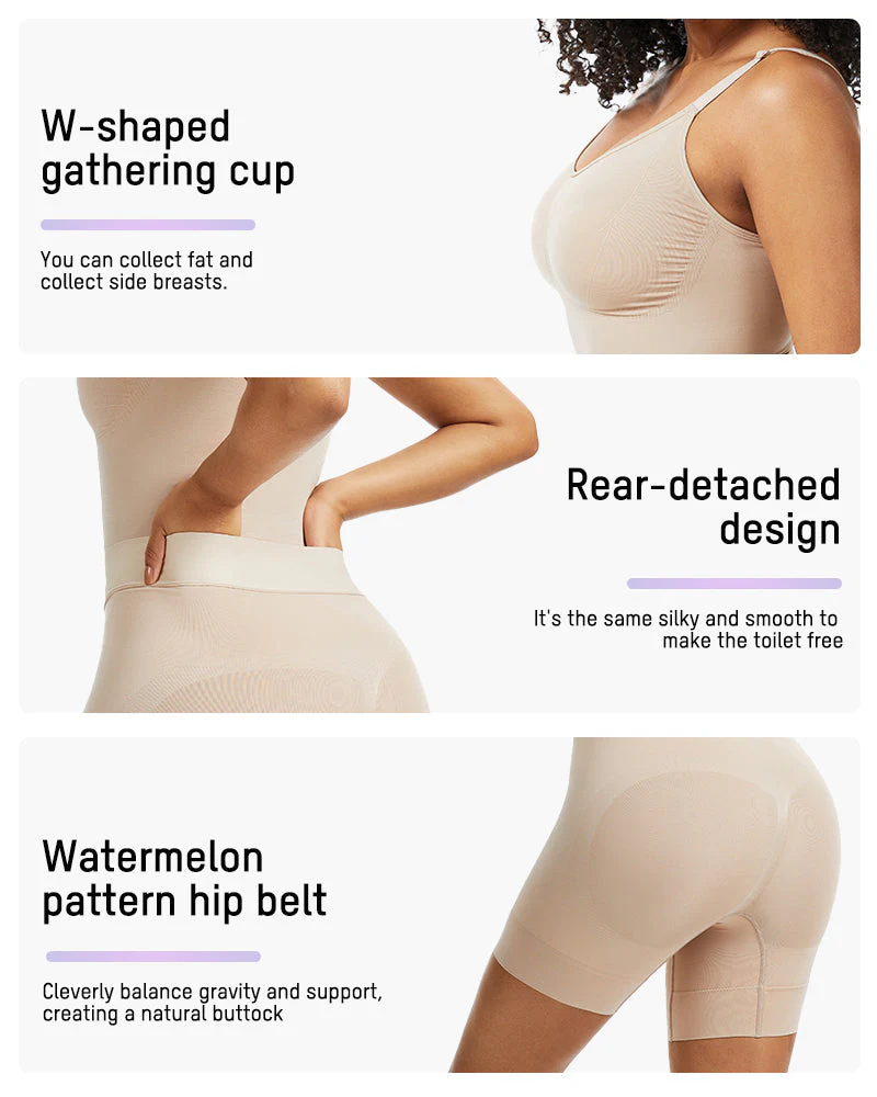 All-in-One Sculpting Bodysuit with Easy-Off Design - Image 3