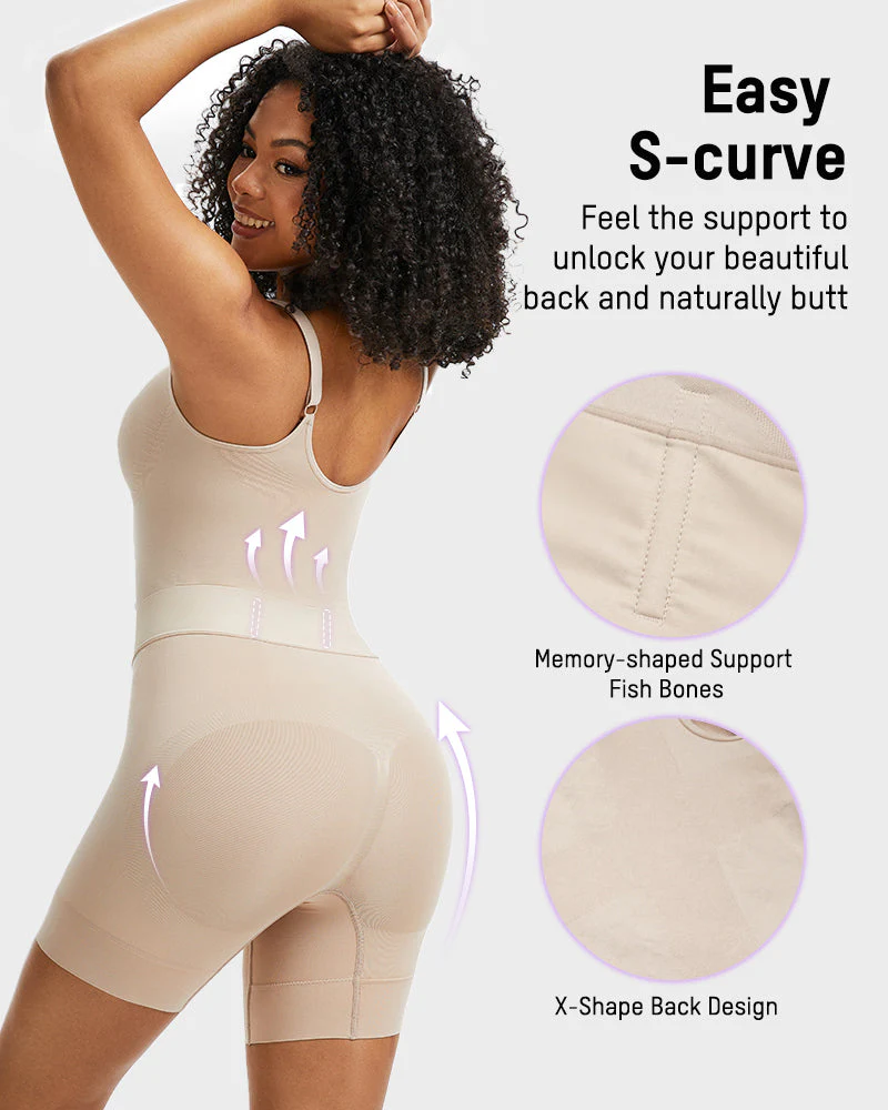 All-in-One Sculpting Bodysuit with Easy-Off Design - Image 4
