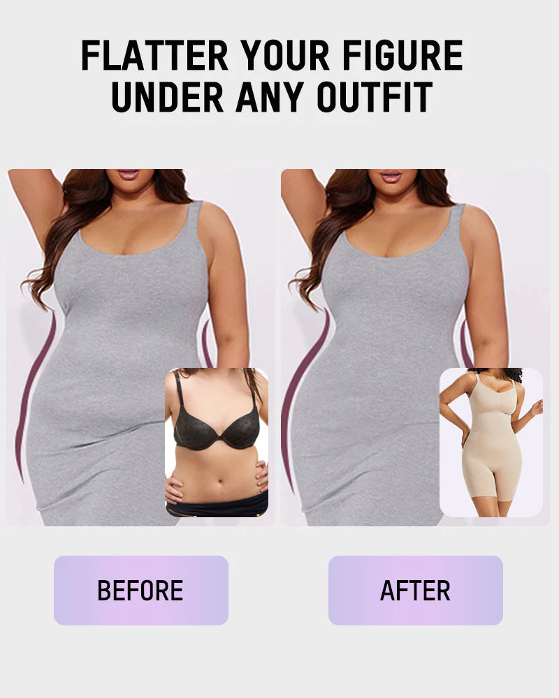 All-in-One Sculpting Bodysuit with Easy-Off Design - Image 8