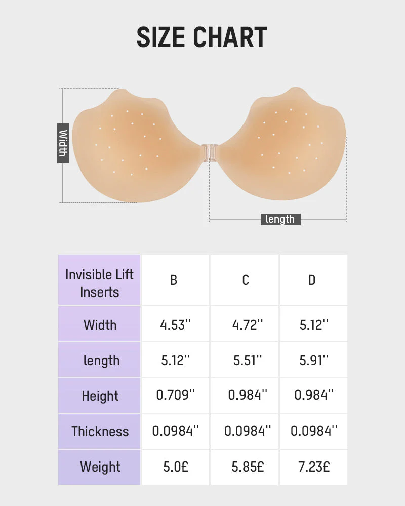 Breathable Silicone Self-Adhesive Invisible Bra (2 Pack) - Image 7