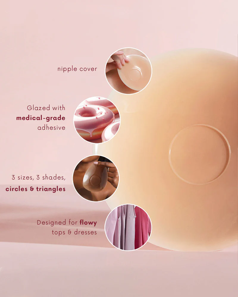 🔥FLASH SALE🔥Bombonds Invisible Lift Inserts | Double-Sided Adhesive Bra Lifter for Instant Boost - Image 4