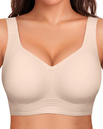 Comfortable Wireless Full Coverage Jelly Smoothing Bra - Image 11