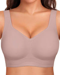 Comfortable Wireless Full Coverage Jelly Smoothing Bra - Image 16
