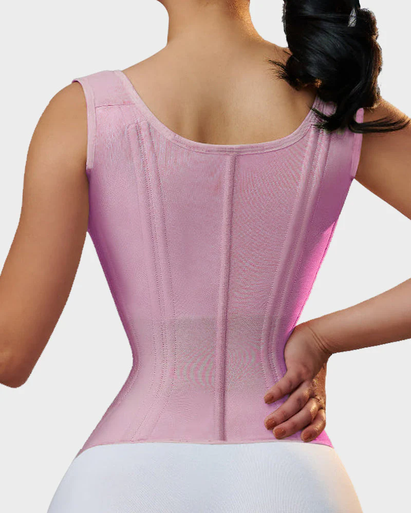 Double Waistband Corset Vest Waist Trainer - Image 11