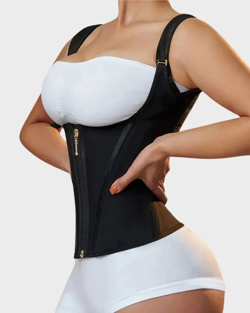 Double Waistband Corset Vest Waist Trainer - Image 6