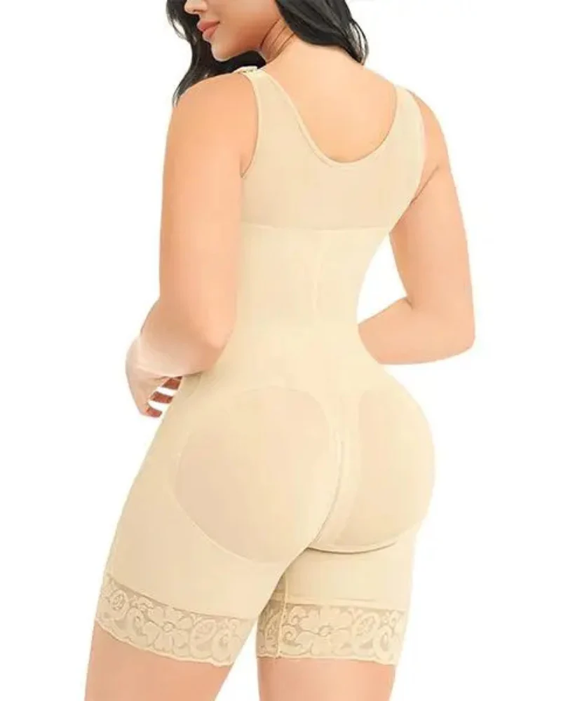 Extra Plus Size Shaper Bodysuit Tummy Control Shapewear With Bra - Image 17