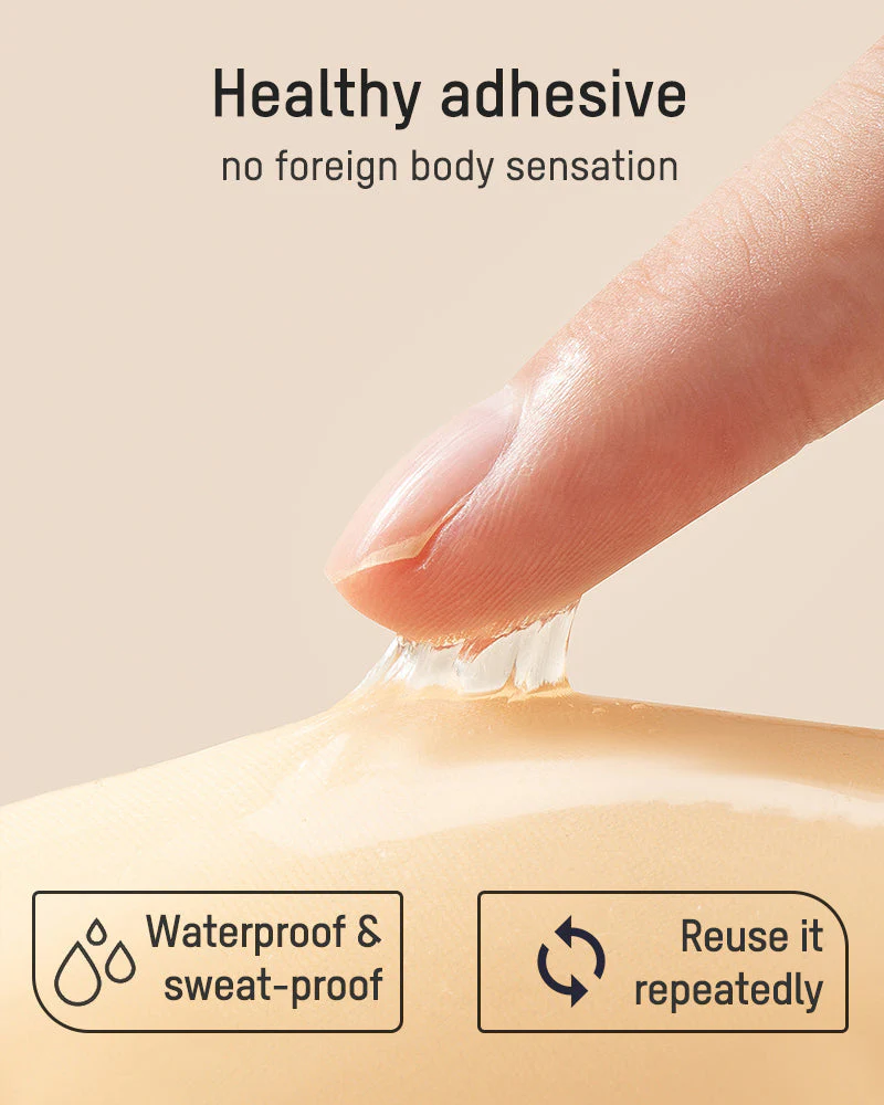 Front Closure Adhesive Invisible Push-Up Bra - Image 16