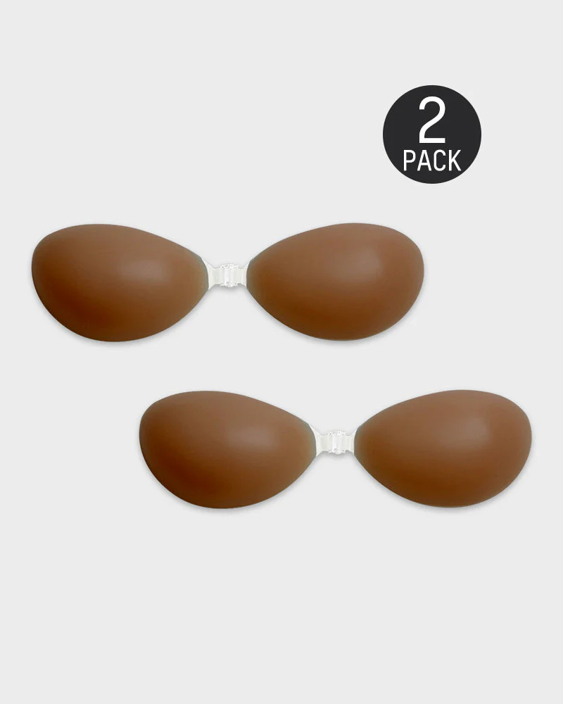 Front Closure Silicone Self-Adhesive Invisible Bra (2 Pack) - Image 11