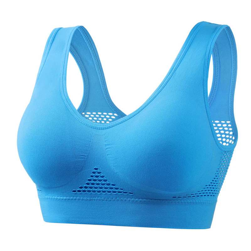 Seamless Sports Comfortable Breathable High Support Bra - Image 10