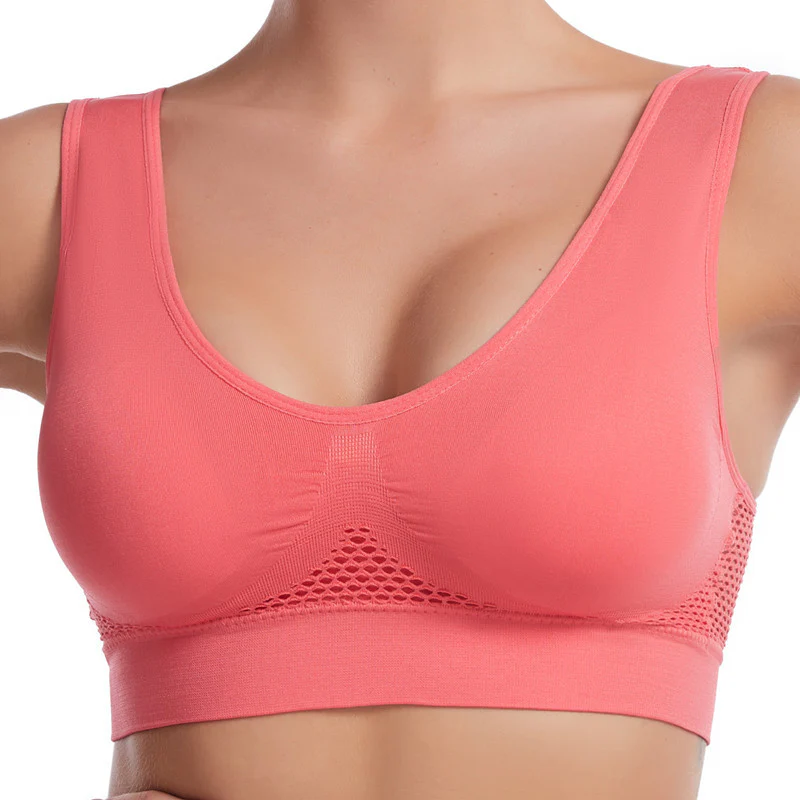 Seamless Sports Comfortable Breathable High Support Bra - Image 8