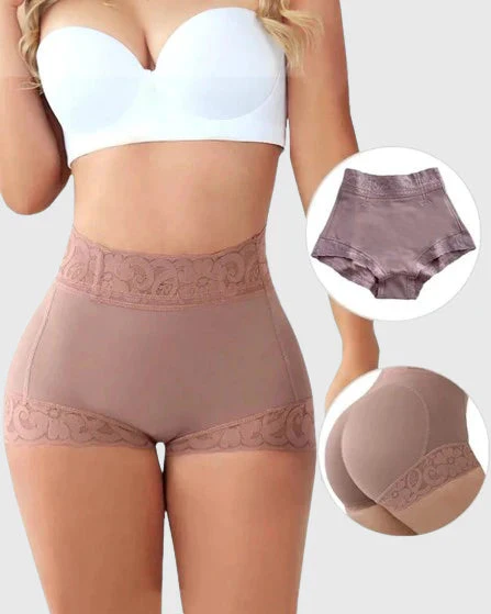 High Waist Seamless Butt Lifting Shorts - Image 9