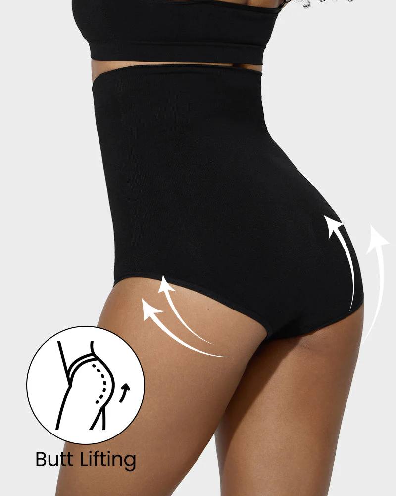 High Waist Tummy Control Brief Panty (2 Pack) - Image 11