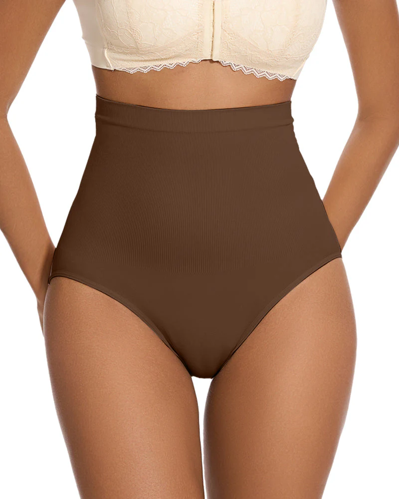 High Waist Tummy Control Brief Panty (2 Pack) - Image 7