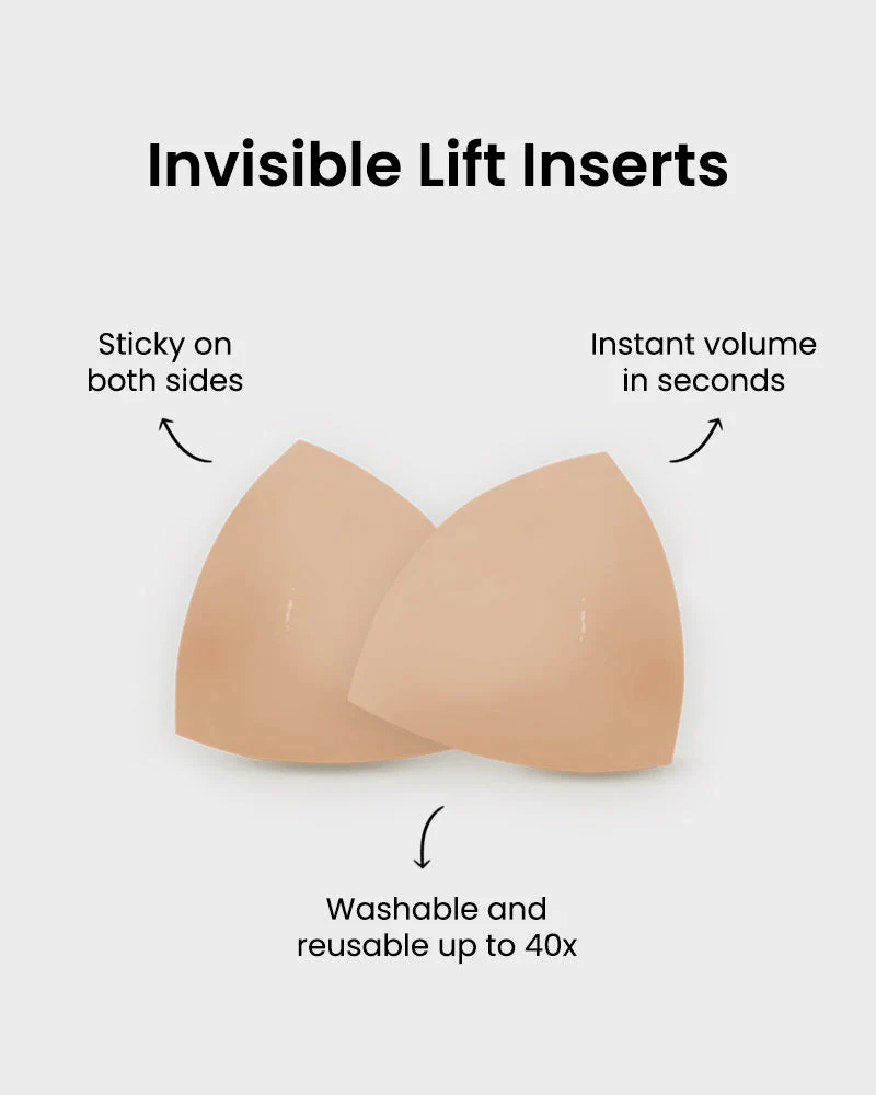 Double-Sided Adhesive Invisible Lift Inserts(2 Pairs) - Image 3