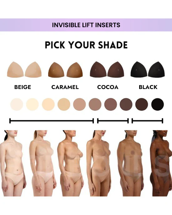 Double-Sided Adhesive Invisible Lift Inserts(2 Pairs) - Image 4