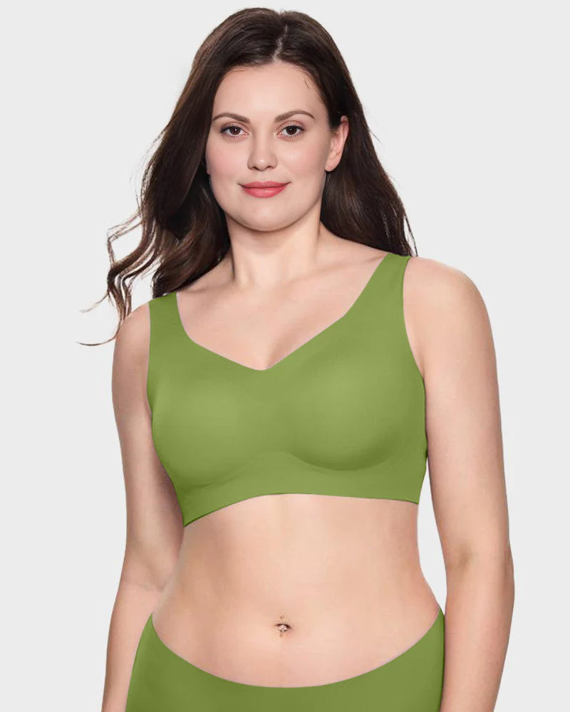 Lifting Wire-Free Antibacterial Jelly Bra - Image 11