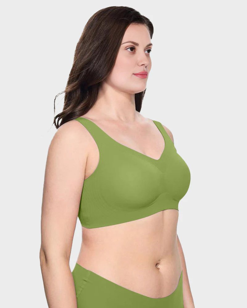 Lifting Wire-Free Antibacterial Jelly Bra - Image 12