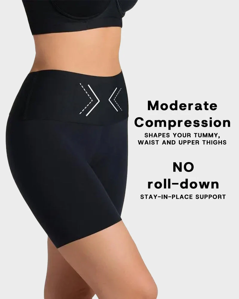 Lightweight Slimming High-Waist Yoga Shorts - Image 3