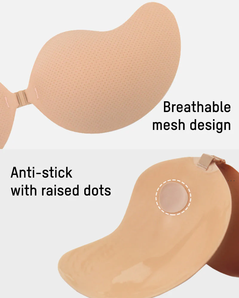 Mango Shaped Breathable Self-Adhesive Invisible Bra (2 Pack) - Image 4