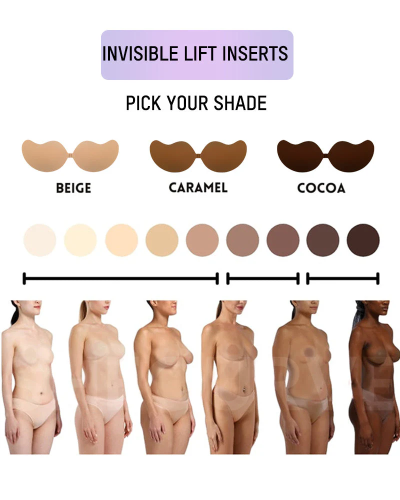Mango Shaped Breathable Self-Adhesive Invisible Bra (2 Pack) - Image 5