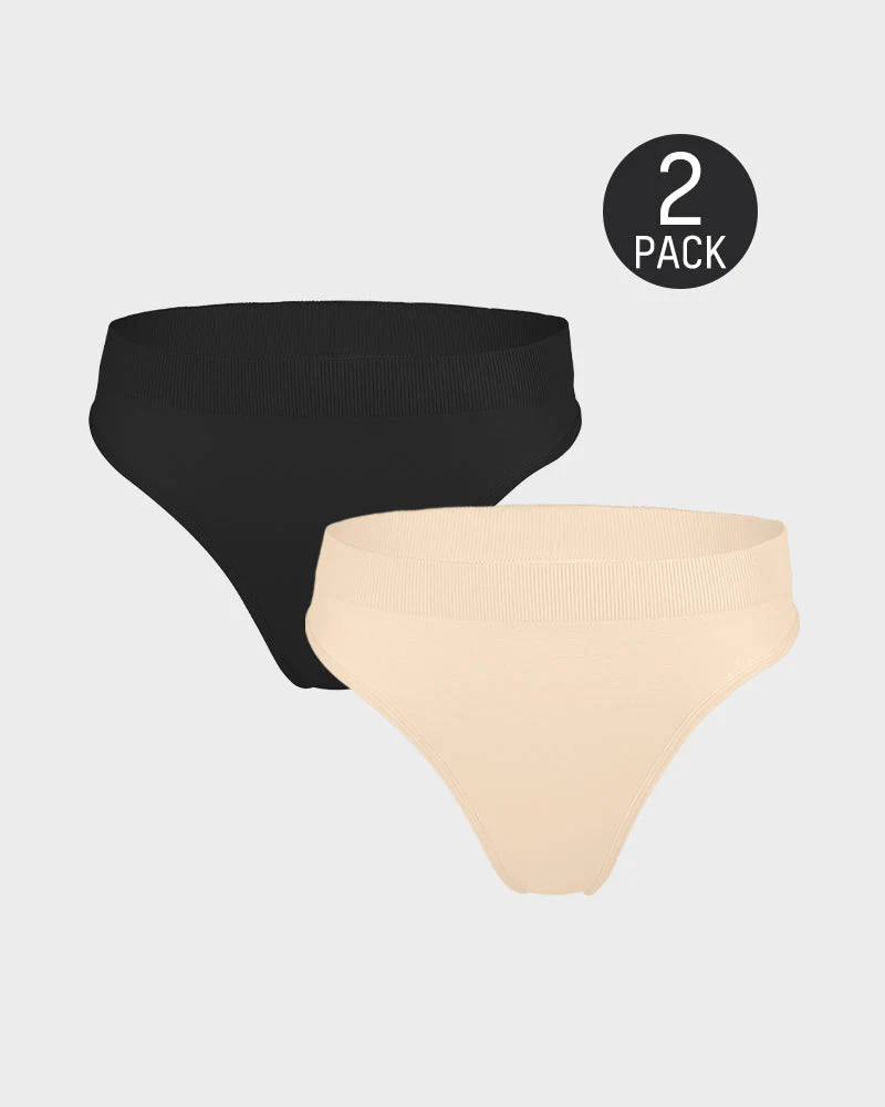 Seamless Comfort Thong Panty (2 Pack) - Image 13