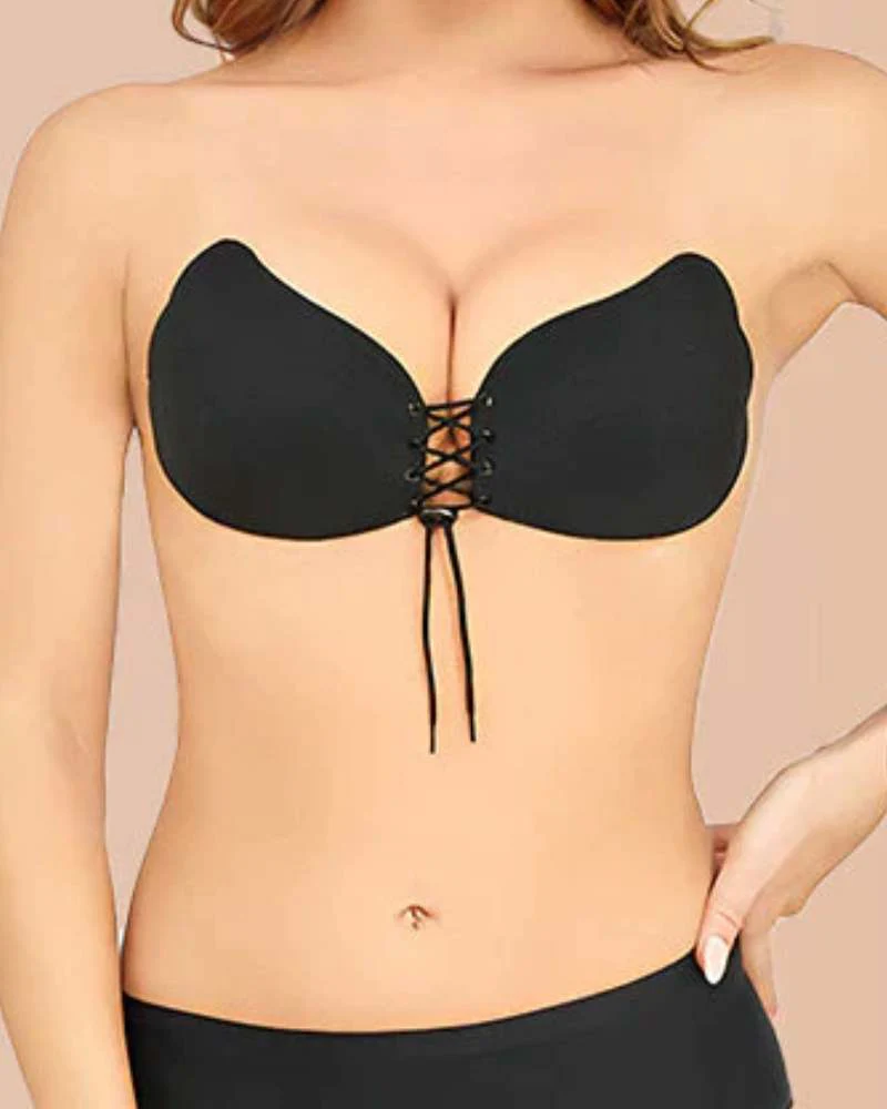 Strapless Invisible Push Up Bra - Image 4