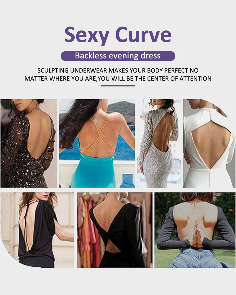 Strapless U Plunge Thong Bodysuit - Image 14