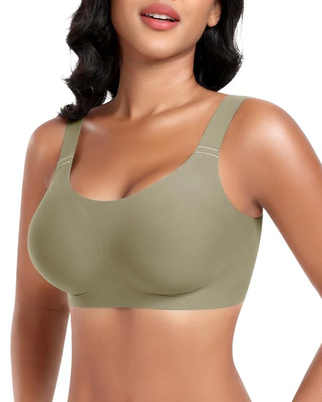 Women’s Wire-Free Push-Up Seamless Full-Cup Bra - Image 3