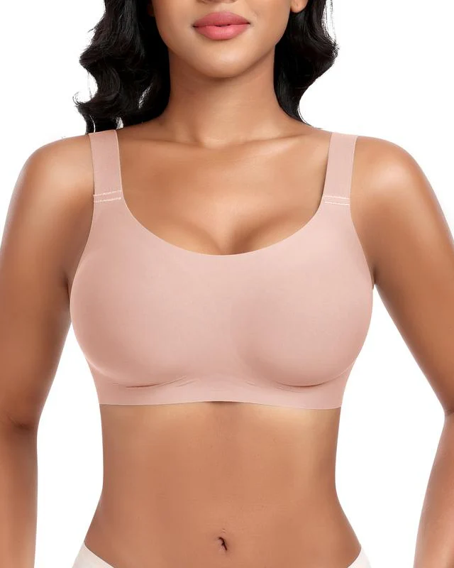 Women’s Wire-Free Push-Up Seamless Full-Cup Bra - Image 4