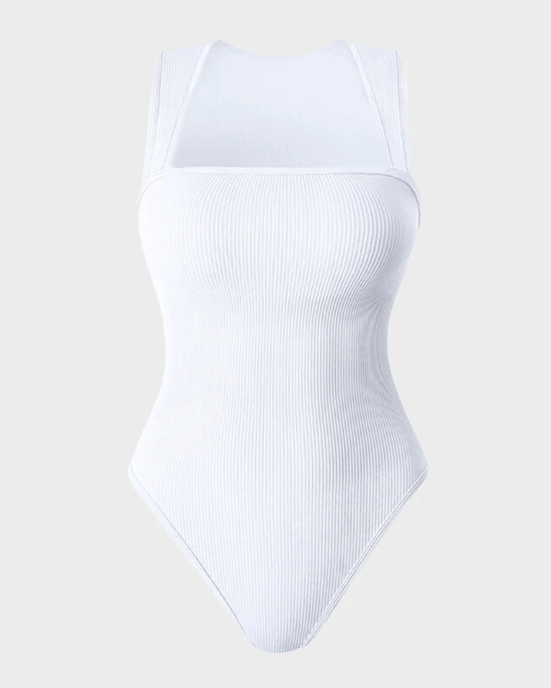 Sleeveless Tummy Control Tank Tops Bodysuits - Image 16