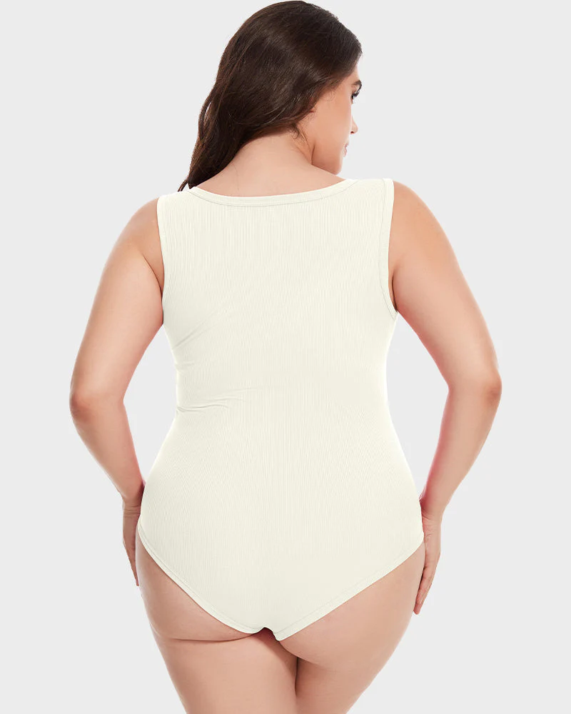 Sleeveless Tummy Control Tank Tops Bodysuits - Image 19