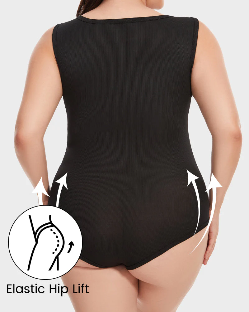Sleeveless Tummy Control Tank Tops Bodysuits - Image 32