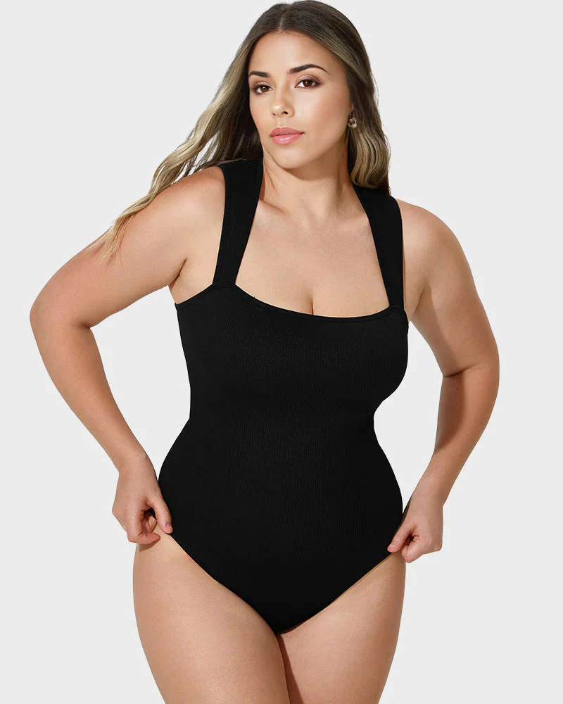 Sleeveless Tummy Control Tank Tops Bodysuits - Image 8