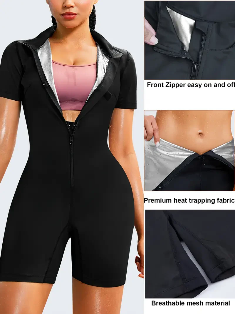 Women's Full Body Shapewear Sauna Suits - Image 6