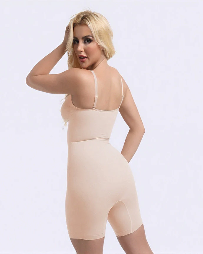 Women's Tummy Control Zip Bodysuit - Image 10